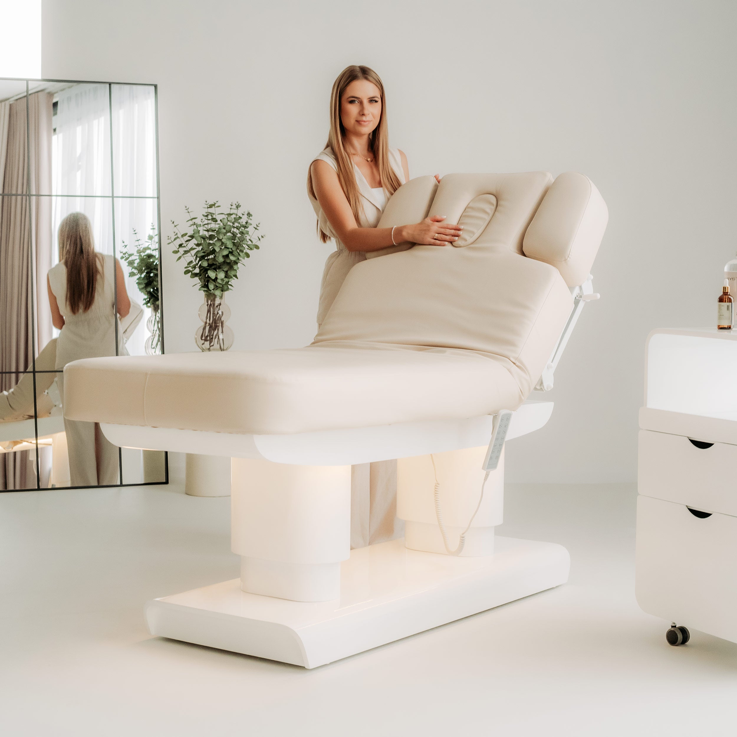 -12-Melia Beige – Electric SPA Bed with Heating and 4 Motors-12