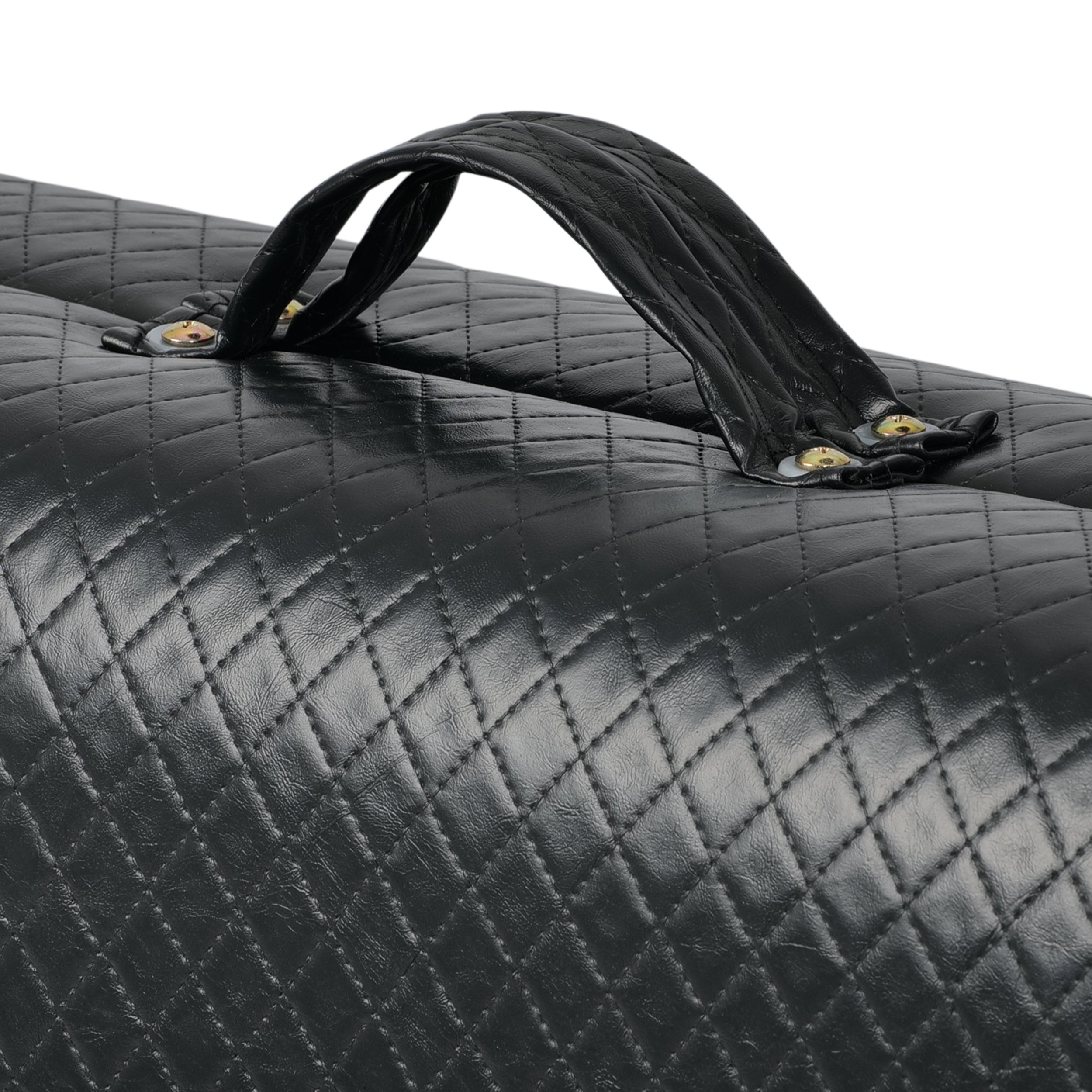 Nešiojamas kosmetologinis ir masažo gultas Estetic Black Comfy Base K515, juodas – AVENO LIFE