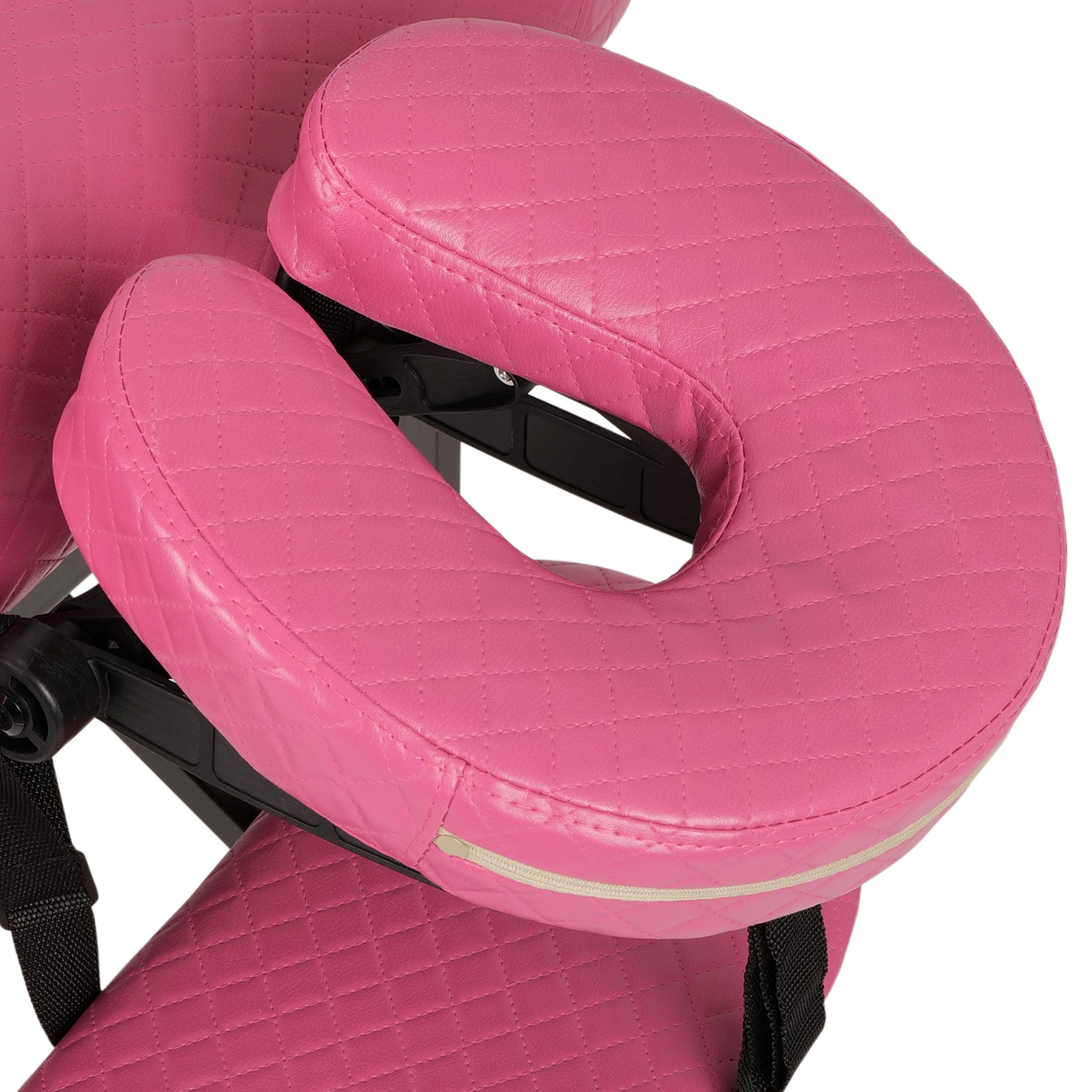 Nešiojamas kosmetologinis ir masažo gultas Estetic Blush Comfy Base K510, rožinis – AVENO LIFE