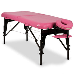 Nešiojamas kosmetologinis ir masažo gultas Estetic Blush Comfy Base K510, rožinis – AVENO LIFE