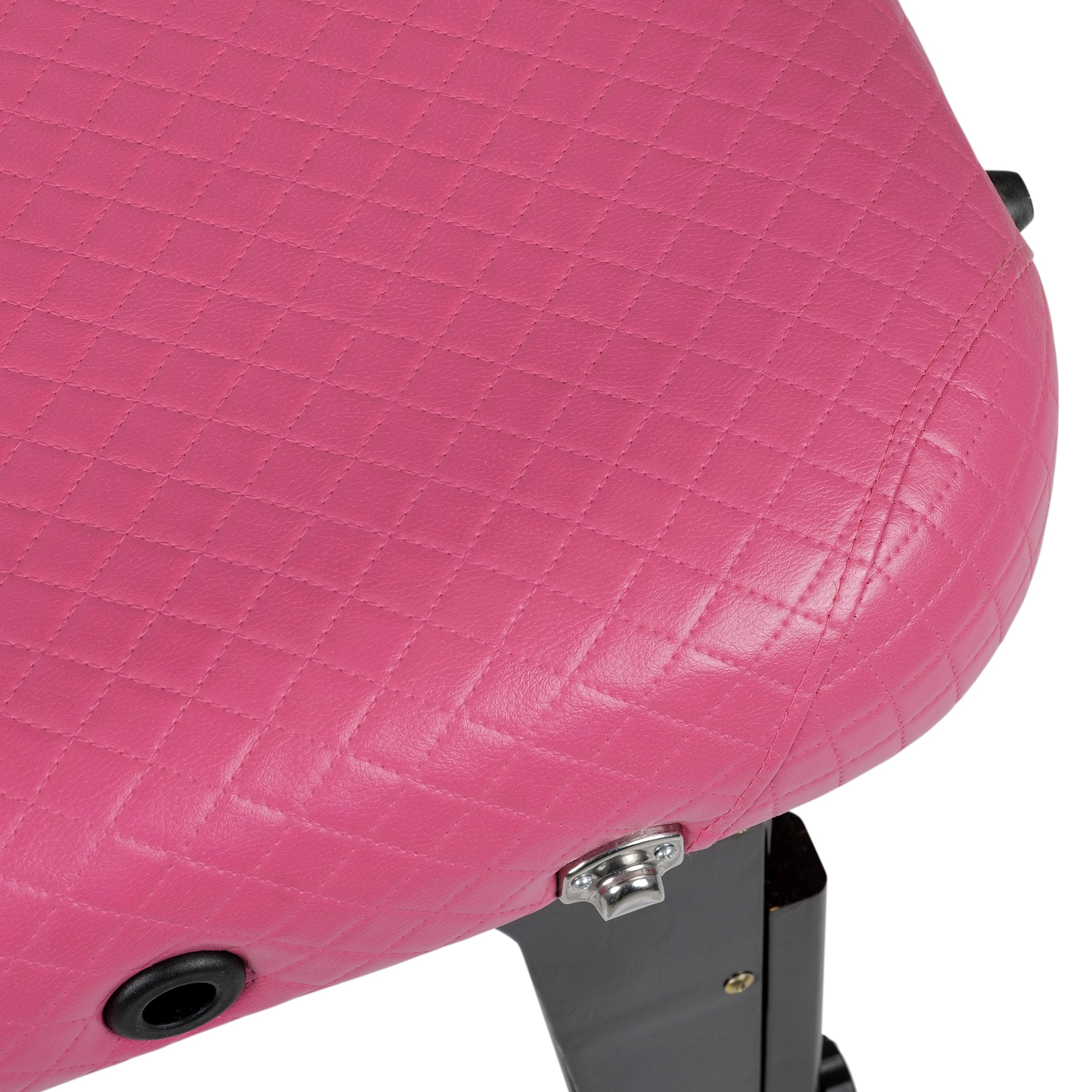 Nešiojamas kosmetologinis ir masažo gultas Estetic Blush Comfy Base K510, rožinis – AVENO LIFE