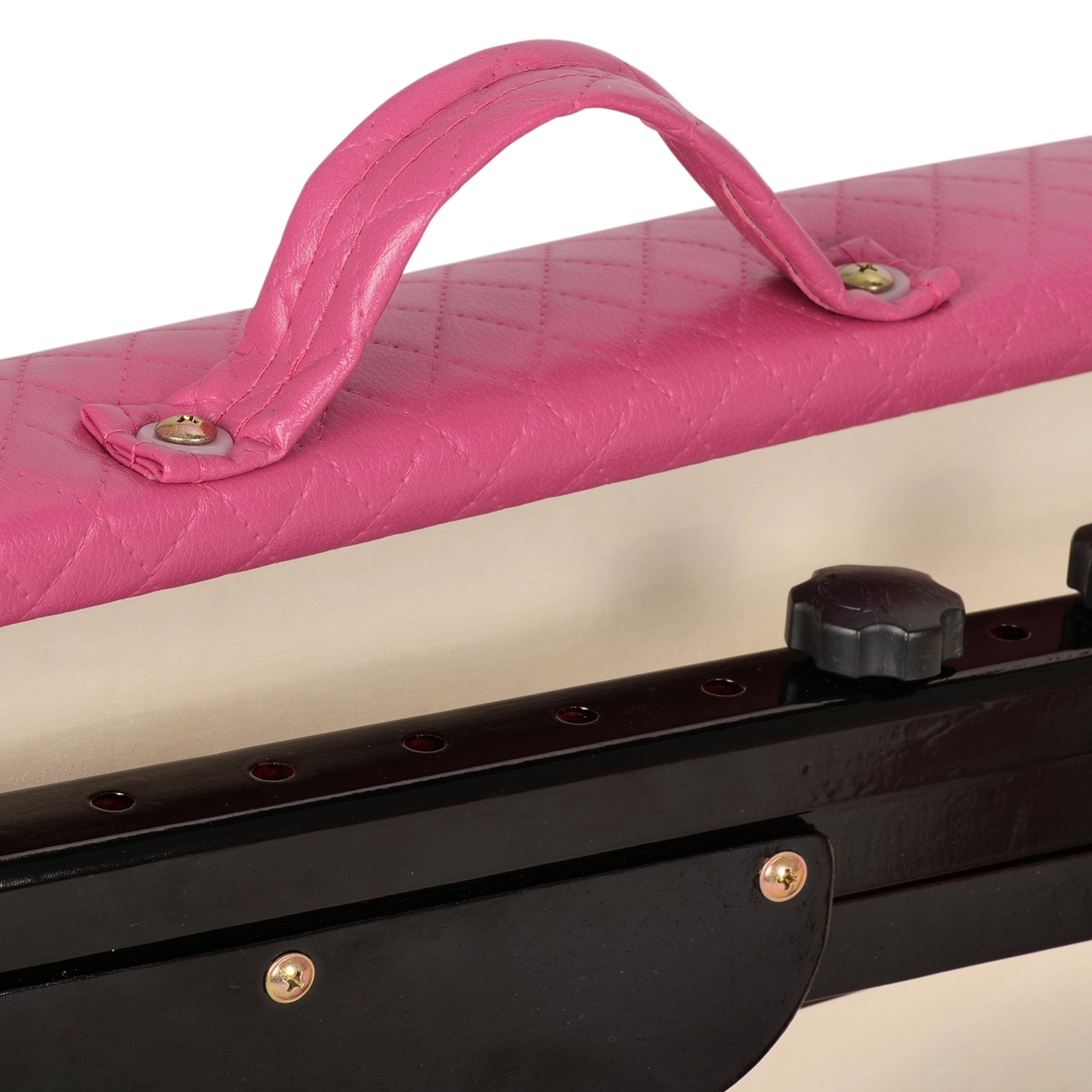 Nešiojamas kosmetologinis ir masažo gultas Estetic Blush Comfy Base K510, rožinis – AVENO LIFE