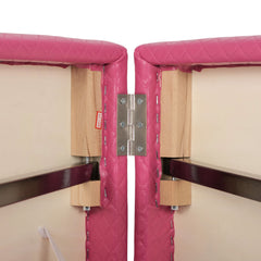 Nešiojamas kosmetologinis ir masažo gultas Estetic Blush Comfy Base K510, rožinis – AVENO LIFE