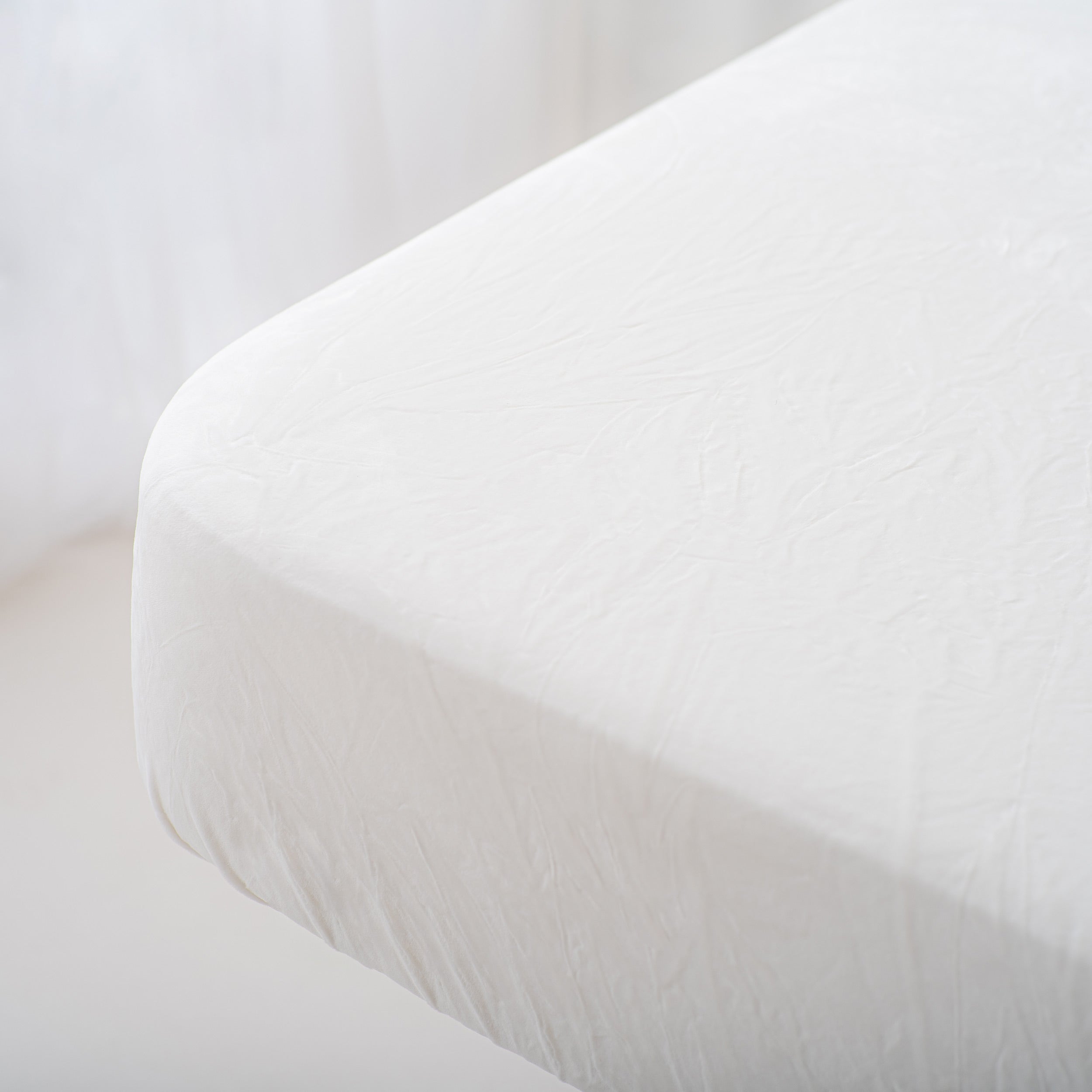 Veliūrinių užvalkalų komplektas Habys Prestia, baltas