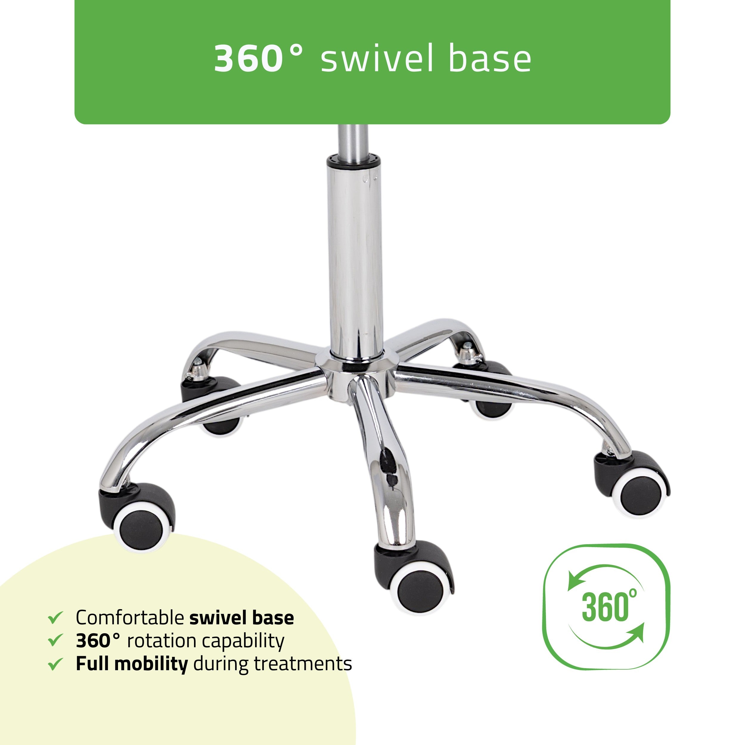 Saddle stool LOFI, Comfy Base k515 quilted black