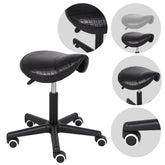 Meistro kėdutė balnas – Habys LUMO Comfy Base K515, juoda (dygsniuota)