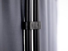 Standard Black Modular Screen Curtain Grey