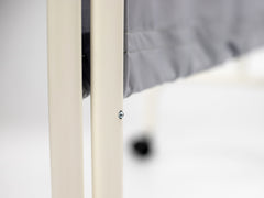 Standard White Modular Screen Curtain Grey