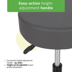 Stool TIMO, Comfy Base k521 grey