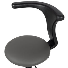 -5-Tessa stool PVC gray-5