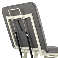 Terapinis stalas Ultima H2 – pilkas, 2 dalių, hidraulinis reguliavimas, su ratukais