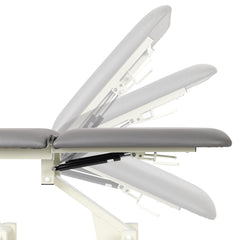 Terapinis stalas Ultima H3 – pilkas, 3 dalių, hidraulinis reguliavimas, su ratukais