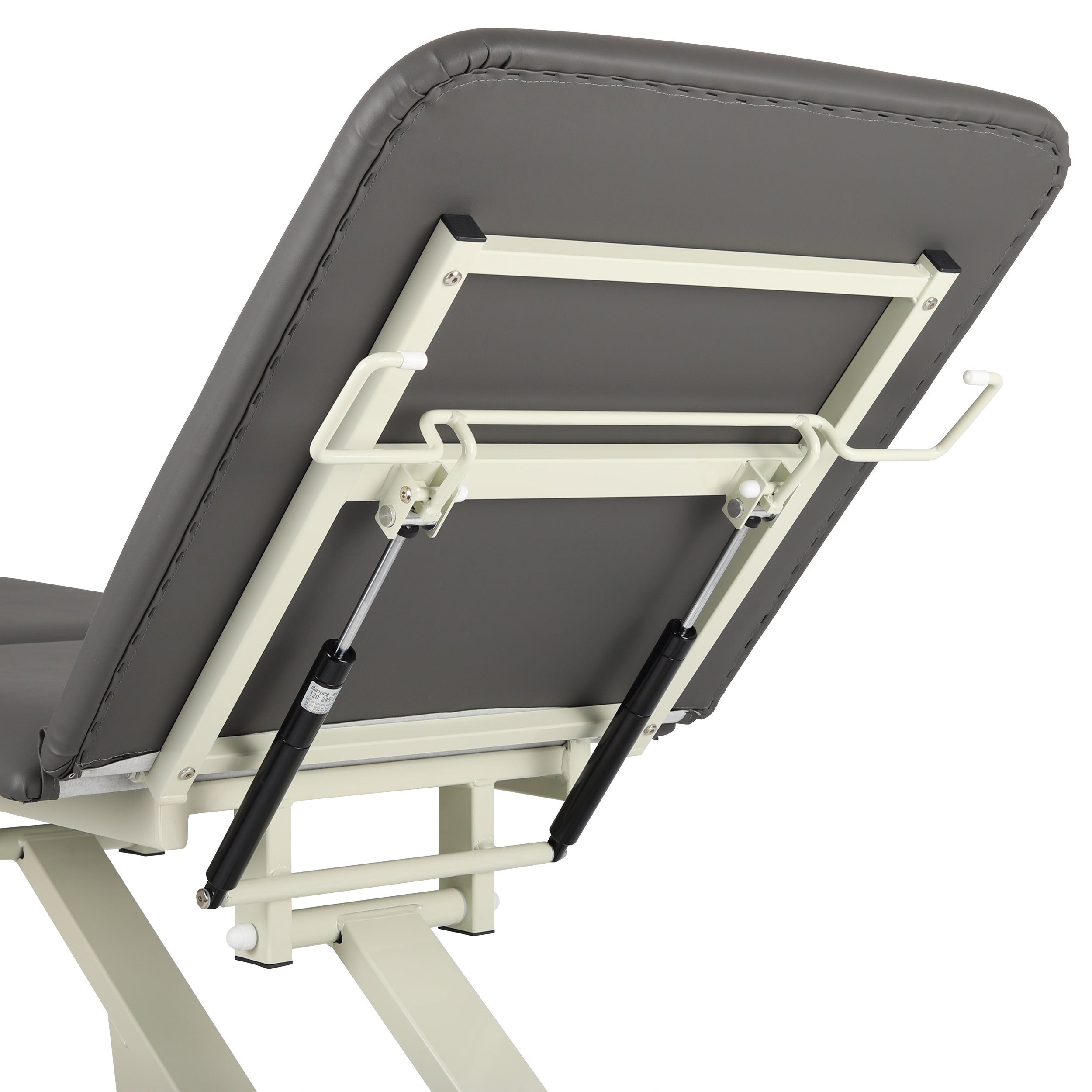 Terapinis stalas Ultima H3 – pilkas, 3 dalių, hidraulinis reguliavimas, su ratukais