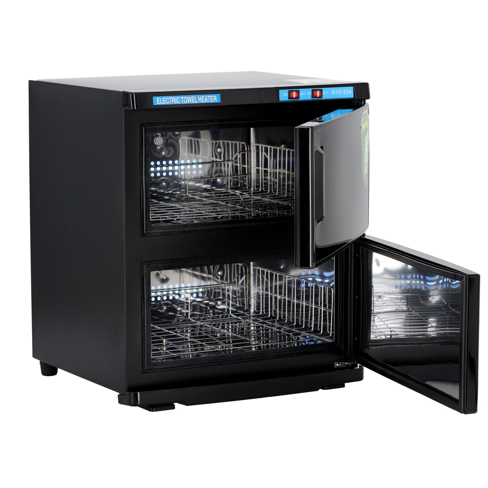 Rankšluosčių šildytuvas su UV sterilizacija 32 l, 400 W - juodas