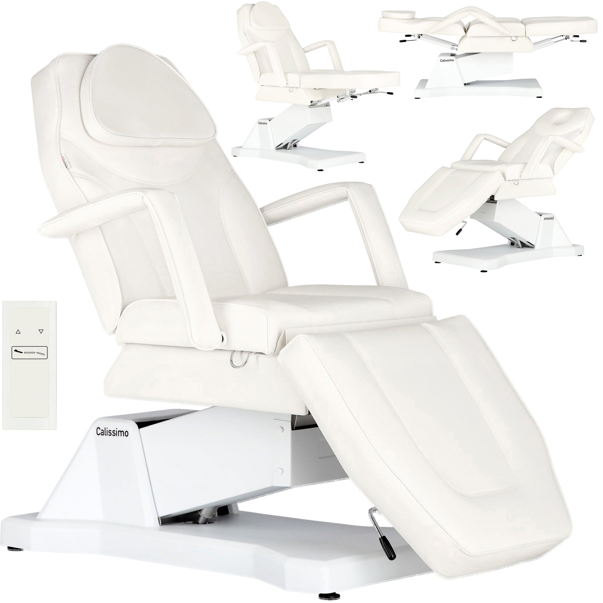 Elektrinis kosmetologinis gultas ERWIN, 1 el. motoras, balta sp.