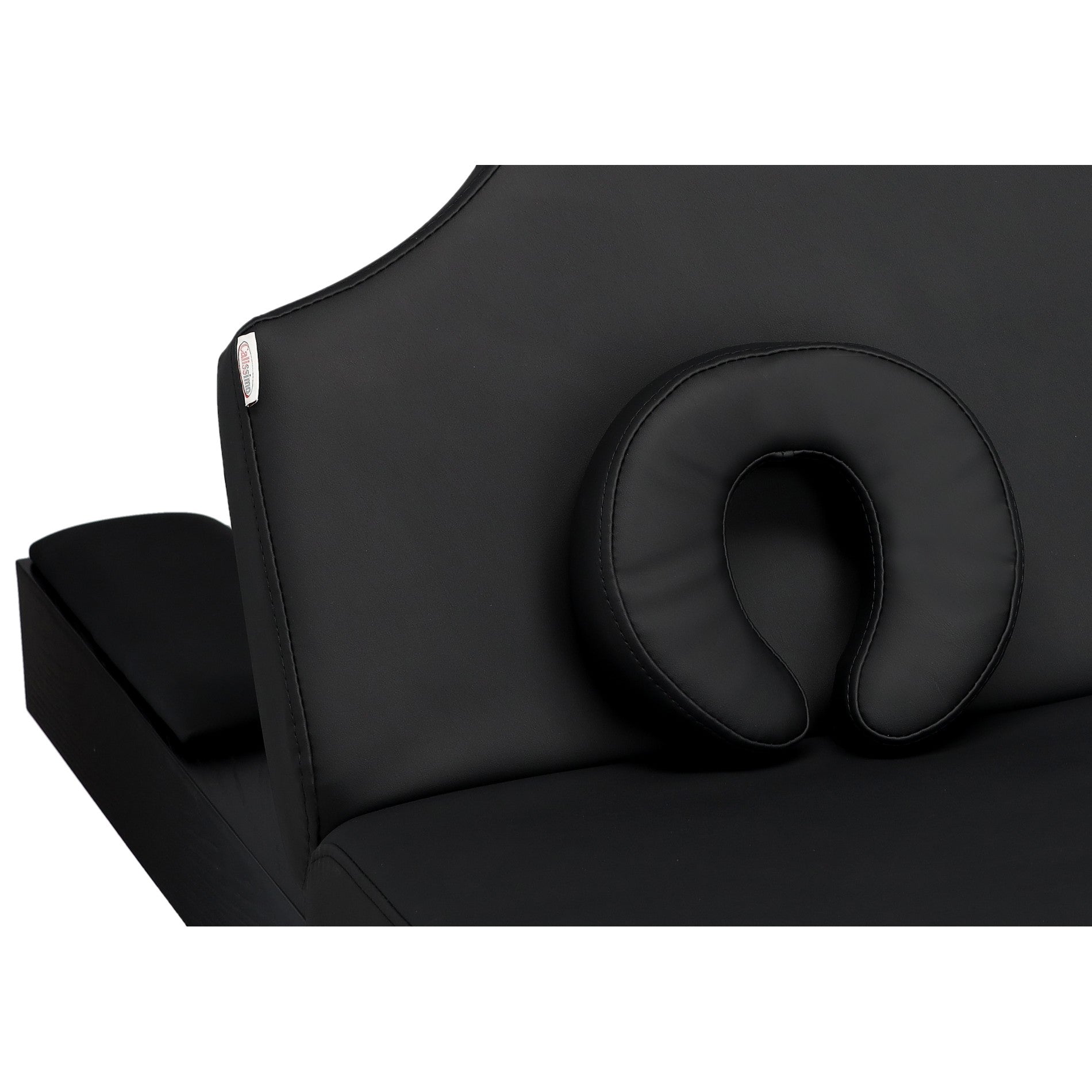 Elektrinis masažo stalas / kosmetologinis gultas su šildymu ir LED apšvietimu F245 – juodas