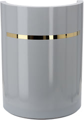 Kirpyklos registratūros stalas ELIA - pilkas