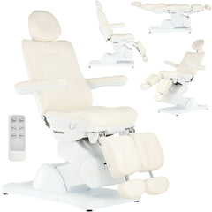 Elektrinė pedikiūro kėdė ECLI PED, 3 el. motorai (baltos sp.)