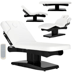 Elektrinis masažo stalas DECLANO - baltas