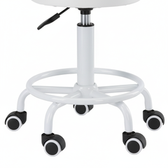 Meistro kėdutė Round PRO – balta