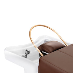 Head SPA plautuvė-gultas Gabbiano 017, ruda – funkcijų detalė