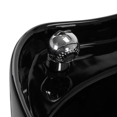 Kirpyklos plautuvė Hair System Duplex Noir, juoda – 6 vaizdas