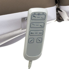 Mazaro BR-6672 elektrinis kosmetologinis gultas, 4 el. motorai, latte