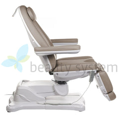 Mazaro BR-6672B elektrinis kosmetologinis gultas, 3 el. motorai, latte