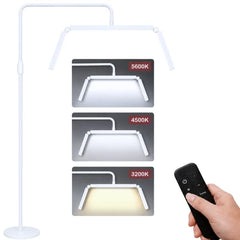 Balta pastatoma pusmėnulio LED kosmetologinė lempa Moon Pro 24 W