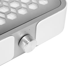 Nagų dulkių surinkėjas MOMO P30, 60 W, baltas su sidabro detalėmis – 8 nuotrauka