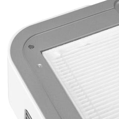 Nagų dulkių surinkėjas MOMO P30, 60 W, baltas su sidabro detalėmis – 10 nuotrauka