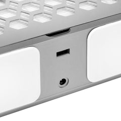 Nagų dulkių surinkėjas MOMO P30, 60 W, baltas su sidabro detalėmis – 11 nuotrauka