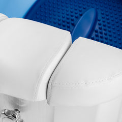 Pedikiūro vonelės su masažu ir vežimėlio Azzurro komplektas, baltas – funkcijų detalė