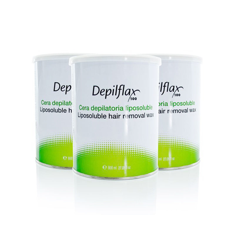 DEPILFLAX 100 WOSK DO DEPILACJI PUSZKA NATURAL 800 ML