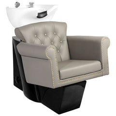 Kirpyklos plautuvė GABBIANO BERLIN (pilka)