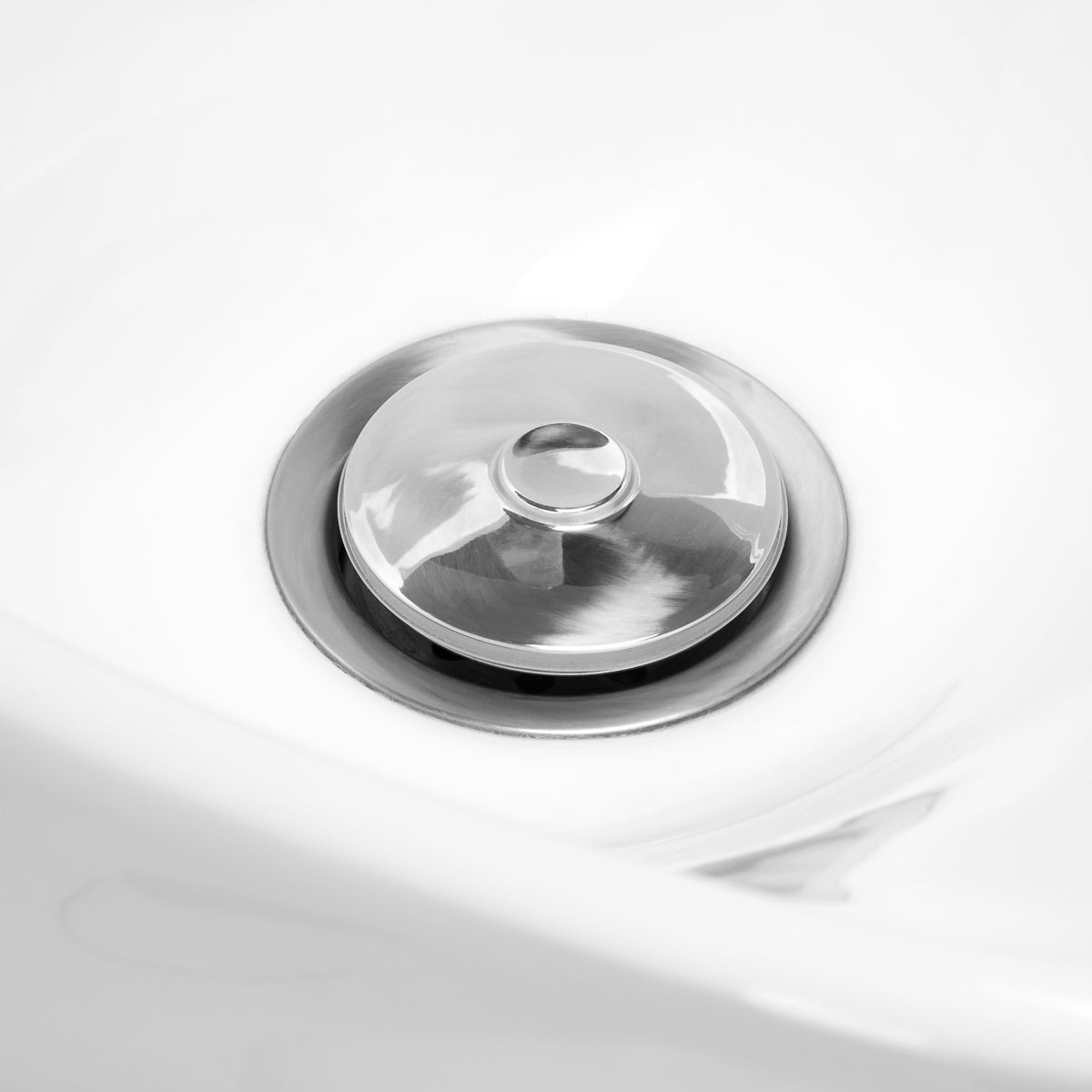 Kirpyklos plautuvė Gabbiano Berlin (balta, aukso)