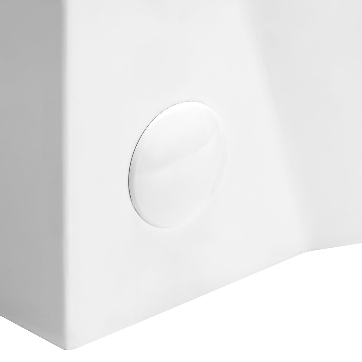 Kirpyklos plautuvė Gabbiano Berlin (balta, aukso)