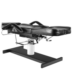 Hidraulinė kosmetologinė kėdė - gultas pedikiūrui 210C (juoda)