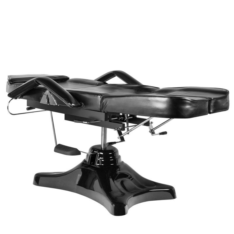 Hidraulinė kosmetologinė kėdė - gultas pedikiūrui 234C (juoda)