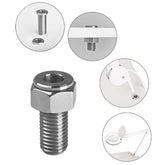 Lempos laikiklis, INOX