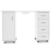 Manikiūro stalas + dulkių surinkėjas STYLE 27 ZP (balta)