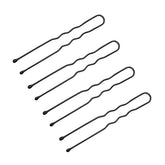Kokówki fryzjerskie do włosów E-63 150 szt. 4,9 cm czarne