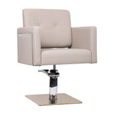 Kirpyklos kėdė GABBIANO BERGAMO (pilka)