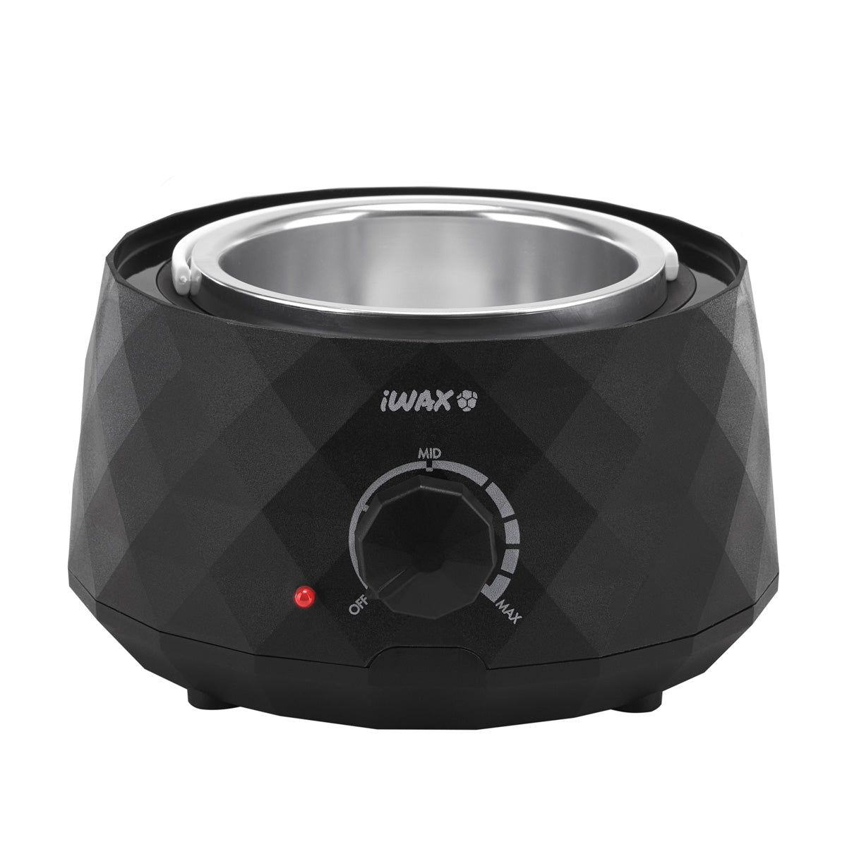 Vaško šildytuvas iWAX DIAMOND TECH 400ML 100W (juodas)