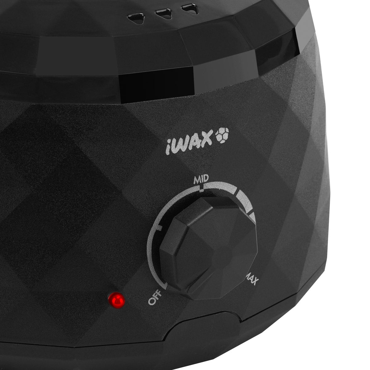 Vaško šildytuvas iWAX DIAMOND TECH 400ML 100W (juodas)