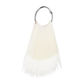 Tipsų paletė, pieno spalvos WZ1, (su žiedu, 50 vnt.)