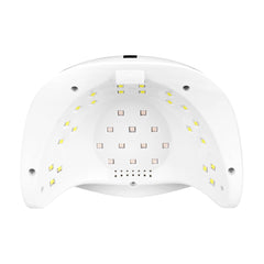 Manikiūro lempa UV Dual Led Glow S1 168W (aukso spalvos)