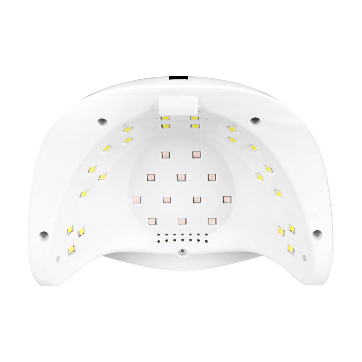 Manikiūro lempa UV Dual Led Glow S1 168W (rožinės spalvos rankena)
