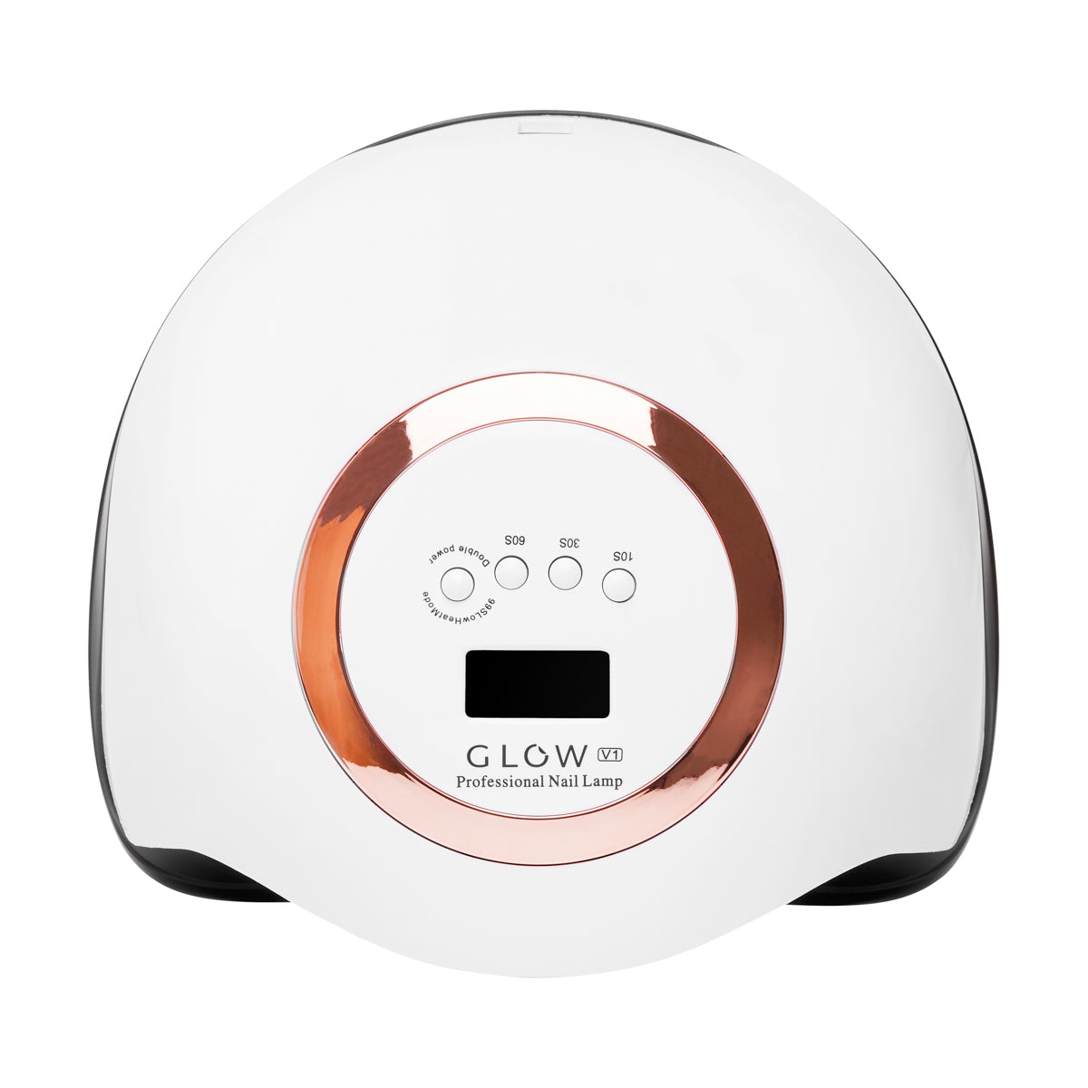 Manikiūro lempa UV LED Glow V1 168W (balta,aukso spalvos)