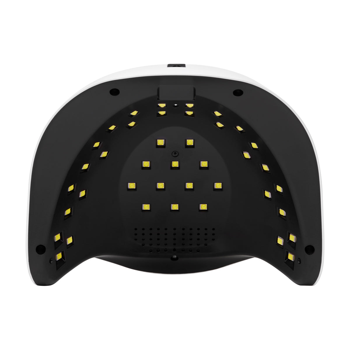 Manikiūro lempa UV LED Glow V1 168W (balta,aukso spalvos)